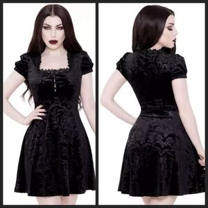 Killlstar Kadabra Skater Dress 4X EUC OBO